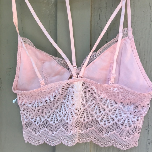 New! Peach Lace Bralette - Picture 7 of 8